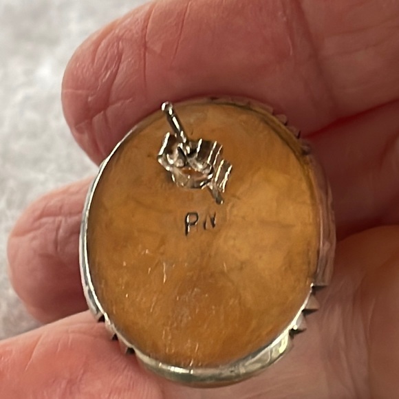 Lapis & Sterling Earrings - Picture 3 of 4